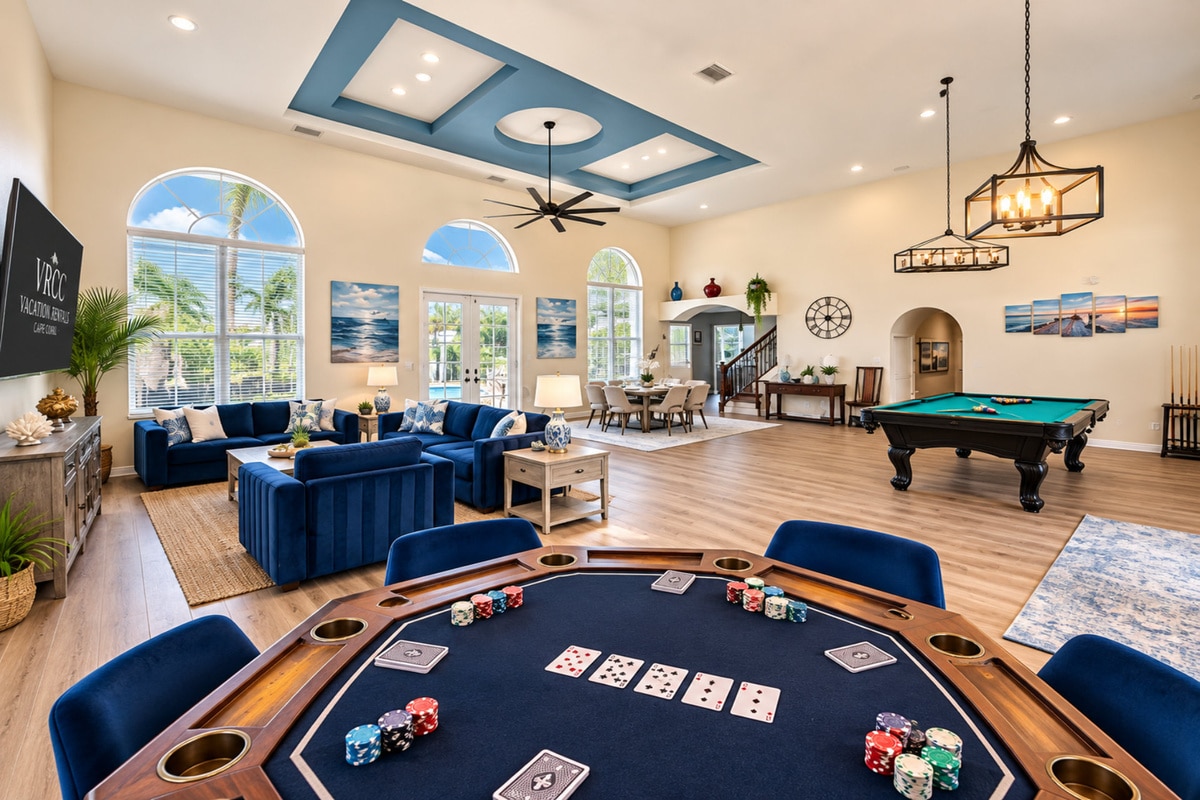 Vacation home in Cape Coral, FL, available for rent, managed by Vacation Rentals Cape Coral