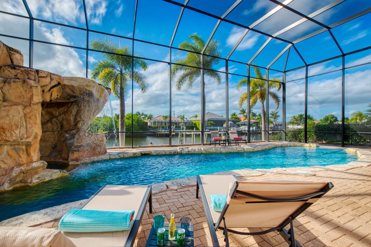 Vacation home in Cape Coral, FL, available for rent, managed by Vacation Rentals Cape Coral
