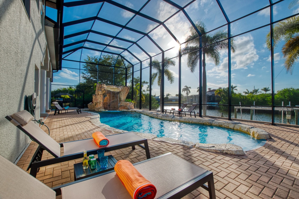 Vacation home in Cape Coral, FL, available for rent, managed by Vacation Rentals Cape Coral
