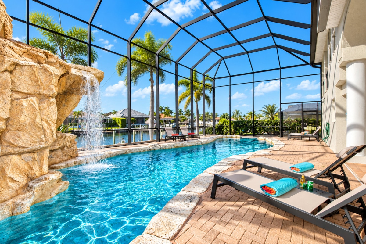 Vacation home in Cape Coral, FL, available for rent, managed by Vacation Rentals Cape Coral