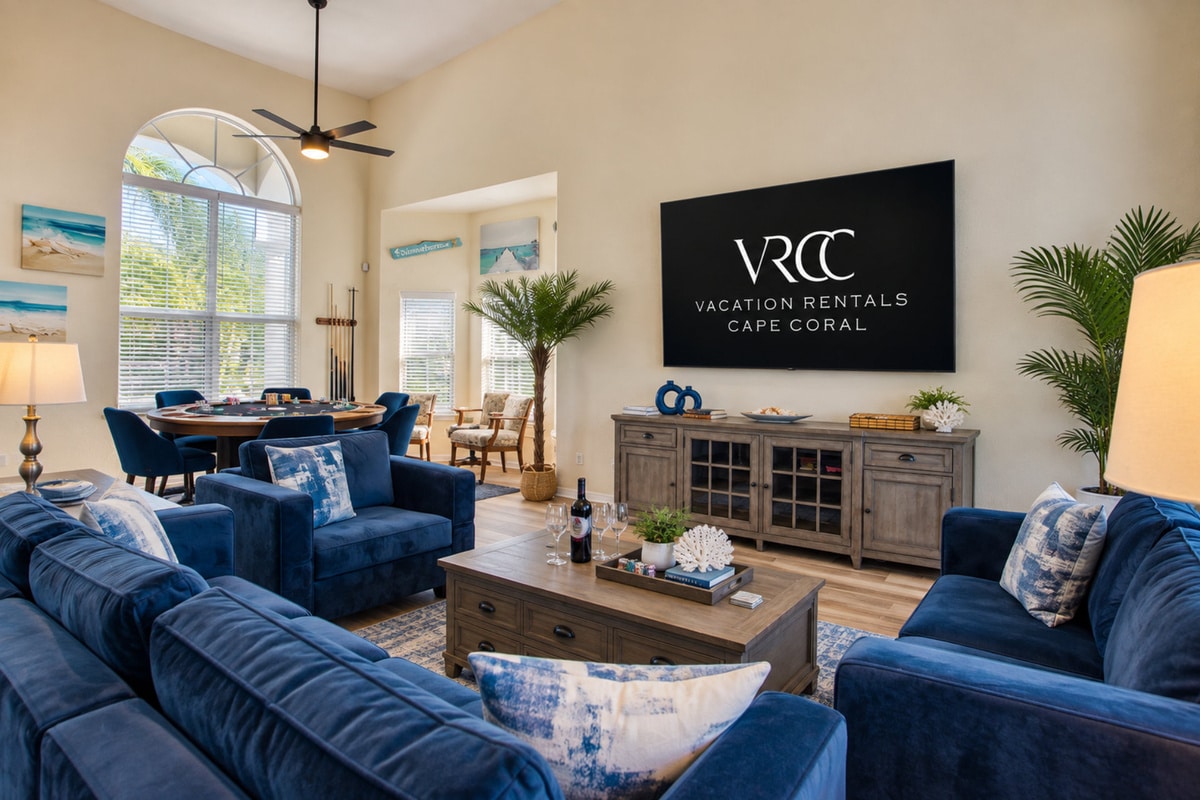 Vacation home in Cape Coral, FL, available for rent, managed by Vacation Rentals Cape Coral