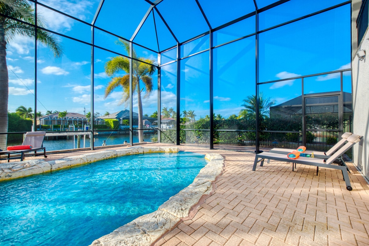 Vacation home in Cape Coral, FL, available for rent, managed by Vacation Rentals Cape Coral