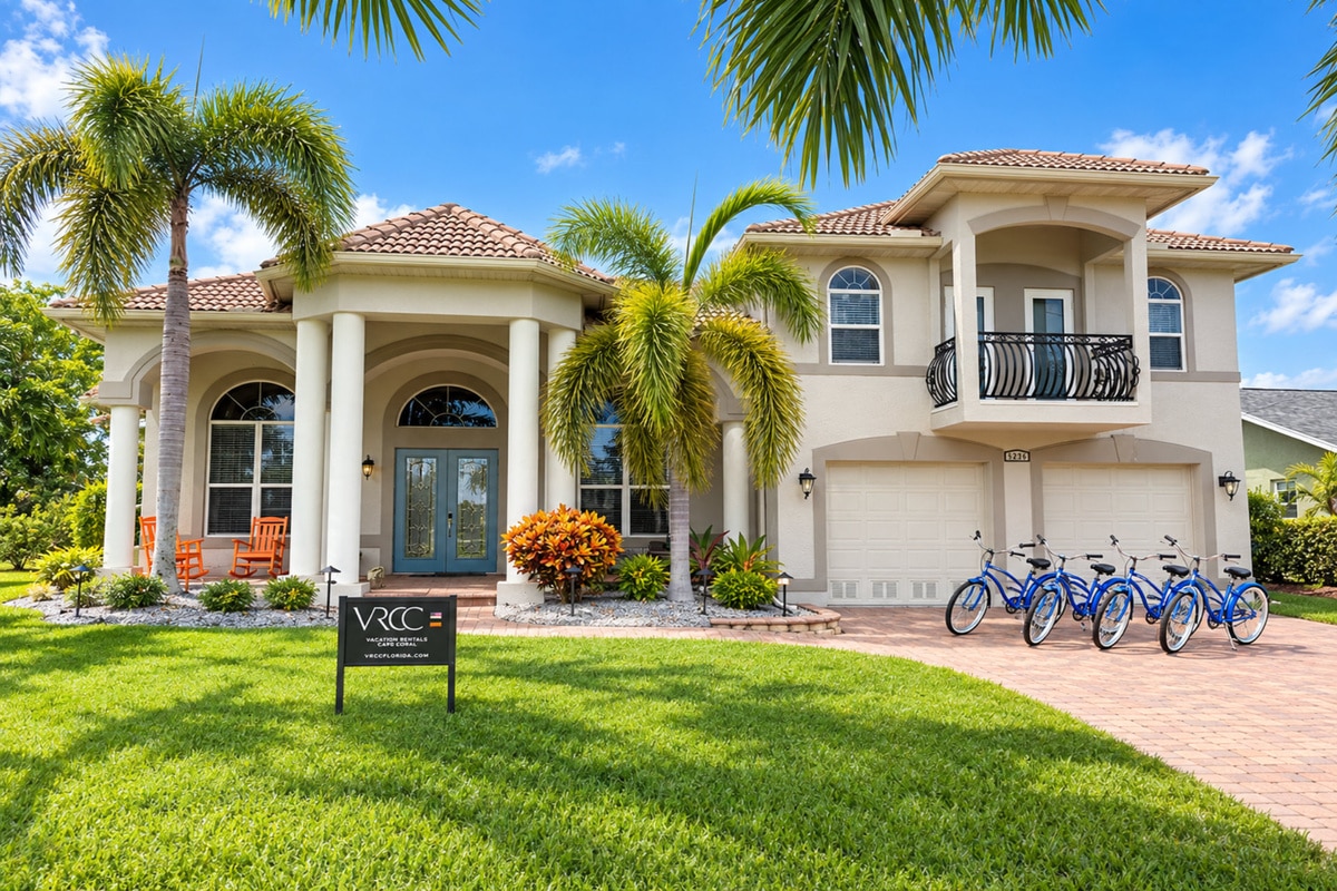 Vacation home in Cape Coral, FL, available for rent, managed by Vacation Rentals Cape Coral