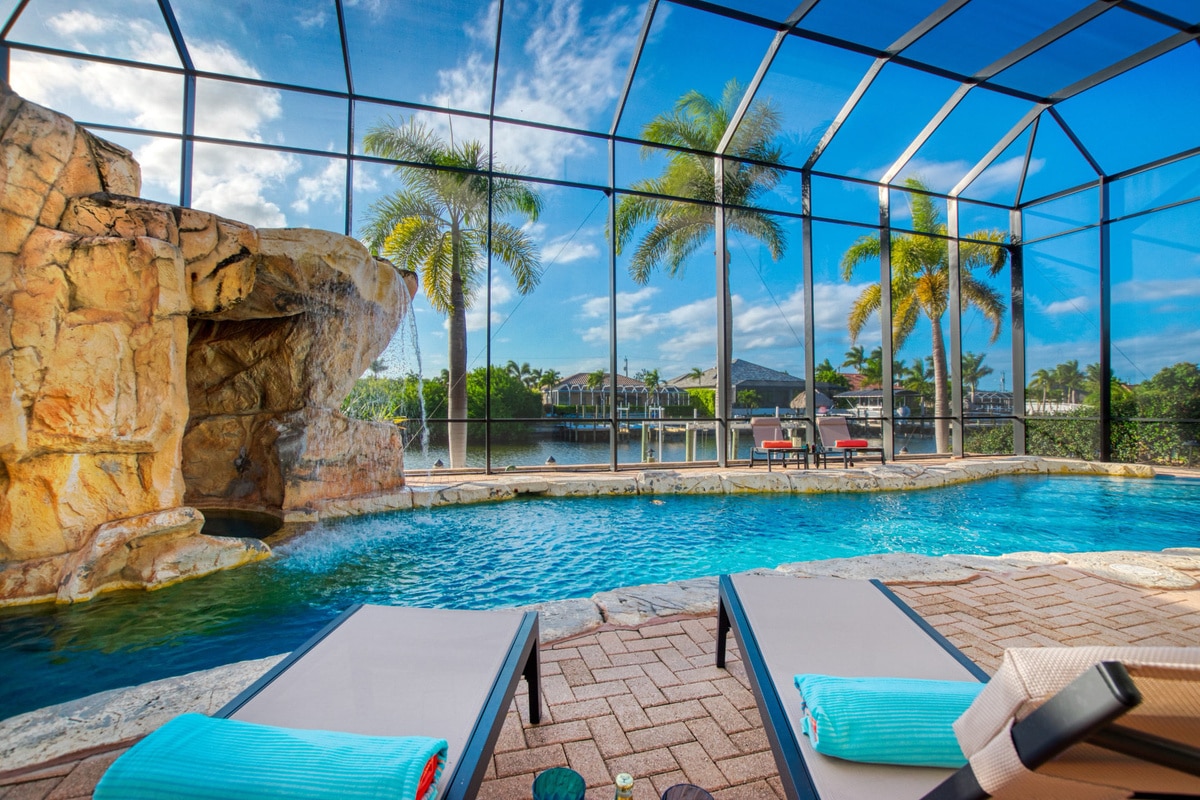 Vacation home in Cape Coral, FL, available for rent, managed by Vacation Rentals Cape Coral
